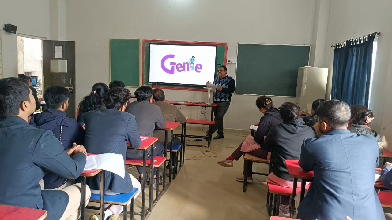  #Genie training was conducted in school by our knowledge partner Chrysalis